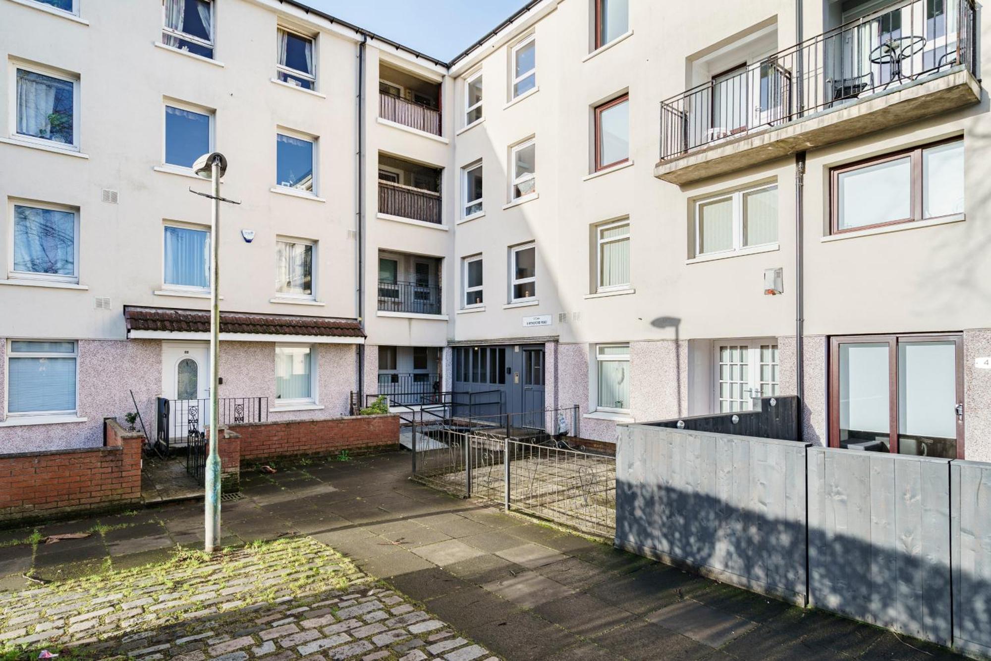 Lovely 1-Bedroom Property With Balcony In West End Glasgow Exterior foto